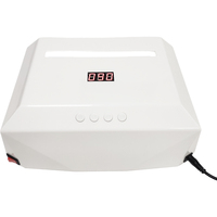 IBelieve 120W professionnel UV LED lampe à ongles Rechargeable lampe de Table Double main en gros bureau Pro Logo personnalisable métal