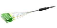 Câble de branchement à fibre optique Simplex extérieur G657A1 SC UPC FTTH, gaine PVC, longueurs 5m/100m/200m, conforme ROHS, Qitian