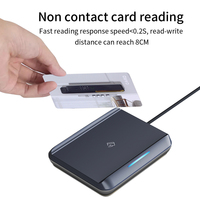 Encodeur de cartes TTLOCK, lecteur de cartes intelligentes NFC 13.56M M1 IC, scanner de puces RFID pour logiciel de système TTHotel, hôtel, appartement