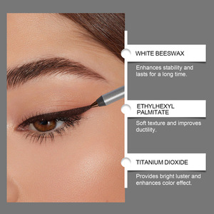 Crayon Eyeliner Gel Lissant Zephoco, Maquillage Longue Durée Imperméable pour les Yeux - Product Image 3