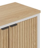 Meuble buffet de rangement moderne à double porte en MDF SL-SC1608 pour salon