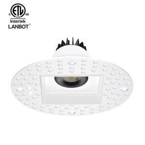 <span class=keywords><strong>Spot</strong></span> encastré LED sans cadre, dimmable, pour <span class=keywords><strong>plafond</strong></span>, éclairage commercial, éclairage d'accueil - Product Image 4