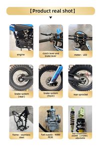 Motocicleta Todoterreno GX-CQR-PR300(4V) de 23 HP | Motor monocilíndrico de 4 tiempos refrigerado por aire (con eje de balance) | 4 válvulas - Product Image 5