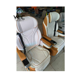 Asientos de Lujo para Automóvil con Mesa Plegable Pequeña, Asientos de Capitán Eléctricos para Camioneta, MPV, Todoterreno, RV, Autocaravana, <span class=keywords><strong>Toyota</strong></span> <span class=keywords><strong>Hiace</strong></span> - Product Image 4