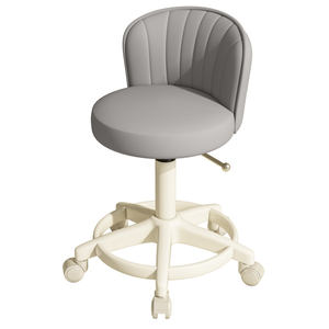 Taburete Especial para Salón de Belleza, Silla Elevadora con Ruedas para Peluquería, Manicura, Barbería y Hogar - Product Image 1