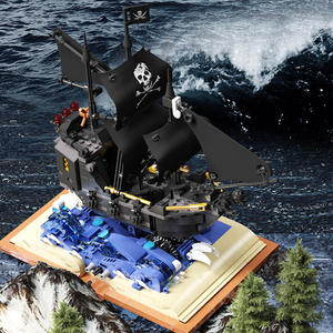 13019 Magic Ship the Black Pearl 919 pièces Accessoires Petites Particules Blocs de Construction à Assembler Jouet en Plastique pour Enfants Cadeau - Product Image 2