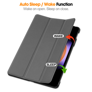 Funda protectora magnética de cuero a prueba de golpes para Xiaomi Pad 6S <span class=keywords><strong>Pro</strong></span> 12,4 pulgadas - Product Image 3