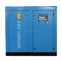 Machine stationnaire de compresseur d'air de vis de LG-30A 30HP 22KW industries minières de construction entraînées par courroie d'extrémité d'air allemandes