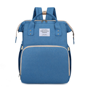 Deellt multifonctionnel pliant étanche <span class=keywords><strong>maternité</strong></span> poussette bébé Nappy <span class=keywords><strong>sac</strong></span> lit <span class=keywords><strong>sac</strong></span> à dos <span class=keywords><strong>sac</strong></span> à couches avec berceau pour mon - Product Image 6