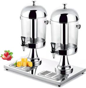 Offre Spéciale Distributeur de boissons froides avec noyau de glace central et égouttoirs en acier inoxydable pour restaurant, maison, hôtel, fête - Product Image 4