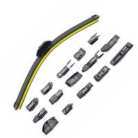 Escobilla Limpiaparabrisas Delantera Q7 de 14-32 Pulgadas para Defender Sportage Serie 3 XC60 Tucson, Goma Natural Premium Personalizada