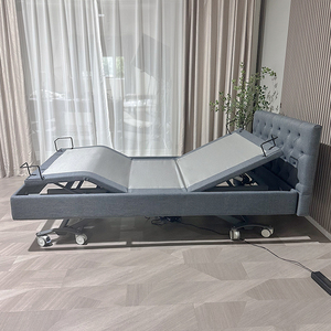 Masaje High Low King Single 4 Motors Trendelenburg Cama médica eléctrica con cabecero desmontable - Product Image 2