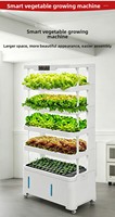 Machine de culture hydroponique intelligente multicouche personnalisable pour tomates, concombres, fruits et légumes à domicile avec circulation d'eau