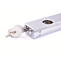 Cadenas professionnel à cylindre en laiton cléable 120 mm, serrure de porte en acier inoxydable 135x140x36 mm, boîte métallique grande taille, emballage couleur