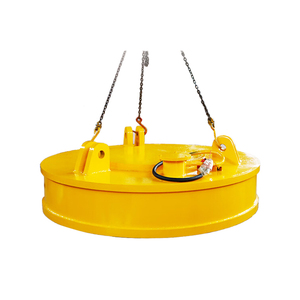 Mandrin électromagnétique de levage pour la manutention de ferraille ronde, aimant de levage pour ferraille électrométallique, mandrin de levage pour excavatrice - Product Image 5