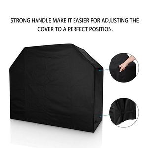 BSCI Factory Gas Grill rain Cover 58-inch 600D Heavy Duty Waterproof <b>BBQ</b> tool Cover with Handles and Straps for Most Brands - Product Image 2