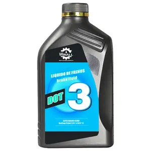 Commercio all'ingrosso della fabbrica del liquido dei freni 500ml dot3 + carrello elevatore frizione liquido dei freni dot3 olio sintetico