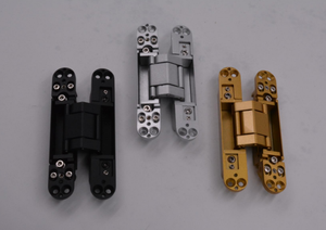 مفصلات هيدروليكية مخفية للخدمة الشاقة قابلة للتعديل ، مفصلات هيدروليكية ناعمة قريبة على الطراز العالمي ، سبائك زنك من الفولاذ المقاوم للصدأ لأجهزة الأبواب الخشبية - Product Image 3