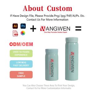 Custom Logo Stainless Steel 200ml/300ml Vacuum Insulated <b>Flask</b> Portable Waterproof Flexible Desk Double Wall Sport Water <b>Bottle</b> - Product Image 2