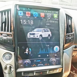 15.6 Inch Car GPS Navigation for TOYOTA LAND CRUISER LC200 Android 13 Tesla Style 2008-2018 Radio Headunit Multimedia <b>Player</b> - Product Image 4