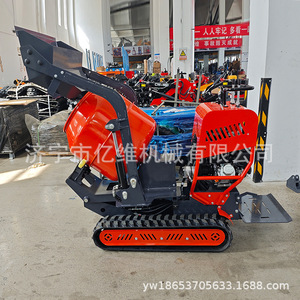 Camión Mezclador de Concreto Tipo Oruga Amarillo con Motor para Mezclado y Transporte en Obras de Construcción - Product Image 2