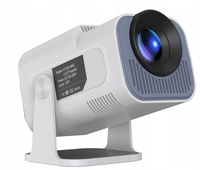 Mini projecteur JUNUO HY320MINI, Android 11, 720P, compatible 4K, 200 lumens, courte portée, home cinéma portable, LED, 8 Go de ROM