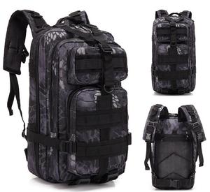 Oxford 900D 30L personalizado deporte al aire libre impermeable senderismo bolsa de supervivencia <span class=keywords><strong>negro</strong></span> camuflaje caza mochila táctica - Product Image 1