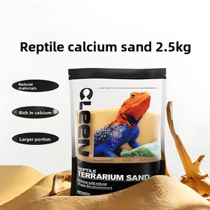 ทรายแคลเซียมสำหรับสัตว์เลื้อยคลานขายดีที่สุด เหมาะสำหรับตุ๊กแกเสือดาว ตกแต่งภูมิทัศน์ตู้เลี้ยงสัตว์เลื้อยคลานในทะเลทราย และเป็นวัสดุเพาะพันธุ์สัตว์เลื้อยคลาน - Product Image 6