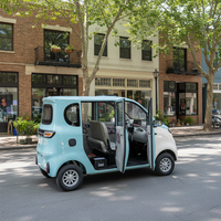 Voiture électrique mini 4 roues 2026, véhicule à énergie nouvelle 4 places pour adultes avec option conduite à droite