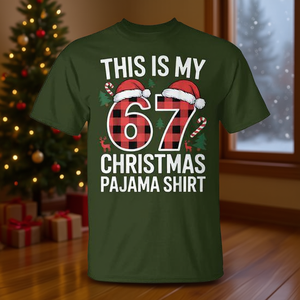 Questa è la mia maglietta natalizia da pigiama per il 67° Natale - Product Image 4
