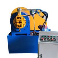 Machine de conception et de gaufrage de tuyaux 220V SS facile à utiliser avec composant de moteur de base d'équipement de sertissage de matrices