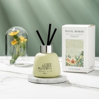 Diffuseur de Parfum à Bâtonnets de Luxe sans Feu, Huile Essentielle pour Maison, Ambiance Hôtel et Rafraîchisseur d'Air