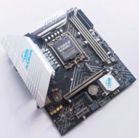 Carte mère d'ordinateur de bureau Intel B760 New JS B760M-K DDR4, compatible avec les processeurs de 12e/13e/14e génération LGA1700 SATA 64 Go, Intel B760 pour PC