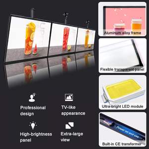 Pannello Menu in Alluminio per Fast Food, Insegna Pubblicitaria da Parete per Ristoranti e Negozi, Impermeabile IP65 - Product Image 4