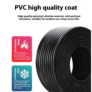 5 çekirdek RVV2 PVC kılıflı tel kablo 20AWG kare inç <span class=keywords><strong>3</strong></span> 5 su geçirmez çok çekirdekli güç kablosu katı telli bakır yapı 220V - Product Image 4
