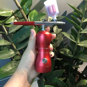 <span class=keywords><strong>BALLUS</strong></span> Tiktok, gran oferta, pincel de aire recargable, Kits de maquillaje, compresor de aire, Mini aerógrafo portátil para uso doméstico - Product Image 3