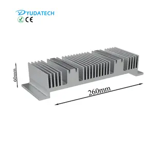 China Leverancier Custom Vierkant Geëxtrudeerd Aluminium Heatsink Led Strip Aluminium Extrusie Koellichaam