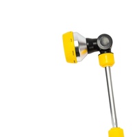 Pulvérisateurs multifonctionnels 8-en-1, pistolet à bulles grande tête, tige extensible, outil manuel à pousser au pouce, capacité de 1000 gallons