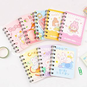 Mini Libreta Personalizada A7 con Colgante para Estudiantes, Bonita Libreta de Bolsillo Espiral Kawaii, Bloc de Notas con Adhesivos Personalizados por Sublimación - Product Image 5