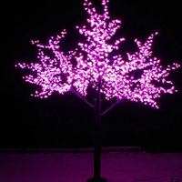 Künstlicher LED-Kirschblüten baum im Freien für Feiertags beleuchtungs dekorationen