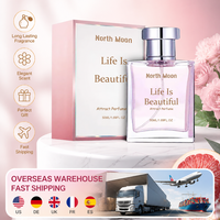 Eau de Parfum Florale pour Femme, Parfum Doux Longue Durée, Cadeau Idéal pour Rendez-vous, Expédition depuis Entrepôt Étranger