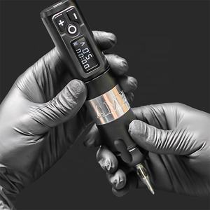 <span class=keywords><strong>Ambition</strong></span> <span class=keywords><strong>Soldier</strong></span> Carrera ajustable Batería eléctrica digital Rotativa Pluma personalizada Tipo Pistola Kit completo Máquina de tatuaje inalámbrica - Product Image 6