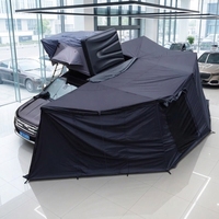 Tenda Camping Retraktil Kustom 270 360 Derajat untuk Atap Mobil, Model Berdiri Sendiri