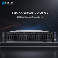 Serveur FusionServer 2258 V7 2U en rack pour l'infrastructure de stockage cloud et de virtualisation d'entreprise – En stock