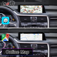 Écran multimédia Android Lsailt avec Carplay pour Lexus RX Knob RX350 RX450h RX200t RX300 2016-2019