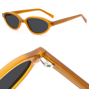 Premium Polarized Acetate Sunglasses Women Vintage Small Oval Frame <strong>TAC</strong> UV400 Protection Classic Trendy Outdoor Eyewear Shades - Product Image 3