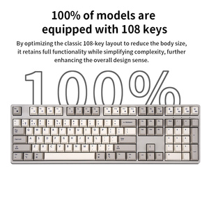 Cherry Axis 108 키 트리플 모드 무음 풀 사이즈 Type-C 기계식 키보드 새로운 상태 - Product Image 4