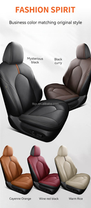 Coprisedili per Toyota Camry 2018-2024, Set Completo in Pelle di Lusso, Accessori <span class=keywords><strong>Auto</strong></span> Impermeabili, Protezione Sedili - Product Image 5