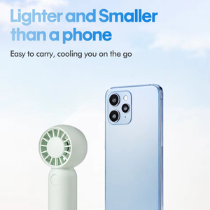 CITICITY Portable Mini Handheld USB Cooling Fan High-Speed Strong Wind Foldable Plastic for Home and Outdoor Use - Product Image 4