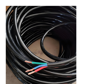 Câble d'alimentation en caoutchouc néoprène H07RN-F 3x4mm, conducteur en cuivre flexible basse tension 0,6/1KV, certifié CE VDE, best-seller DaDi - Product Image 2